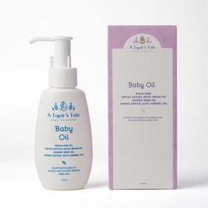 Baby Oil 100ml | A Tapir's Tale Baby Skincare